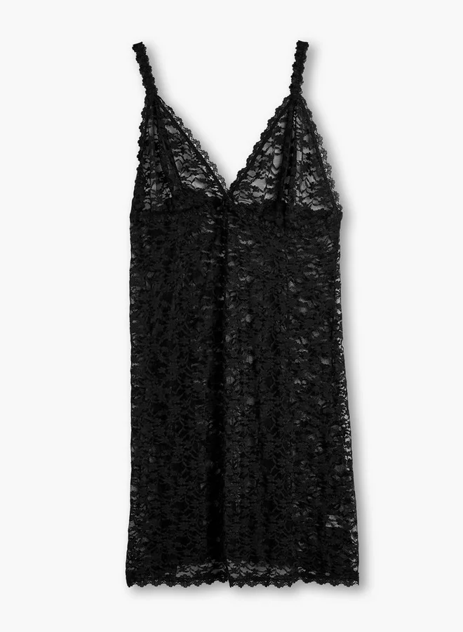 سبلاش فيڤ Slip Dress Sleeveless with Adjustable Straps